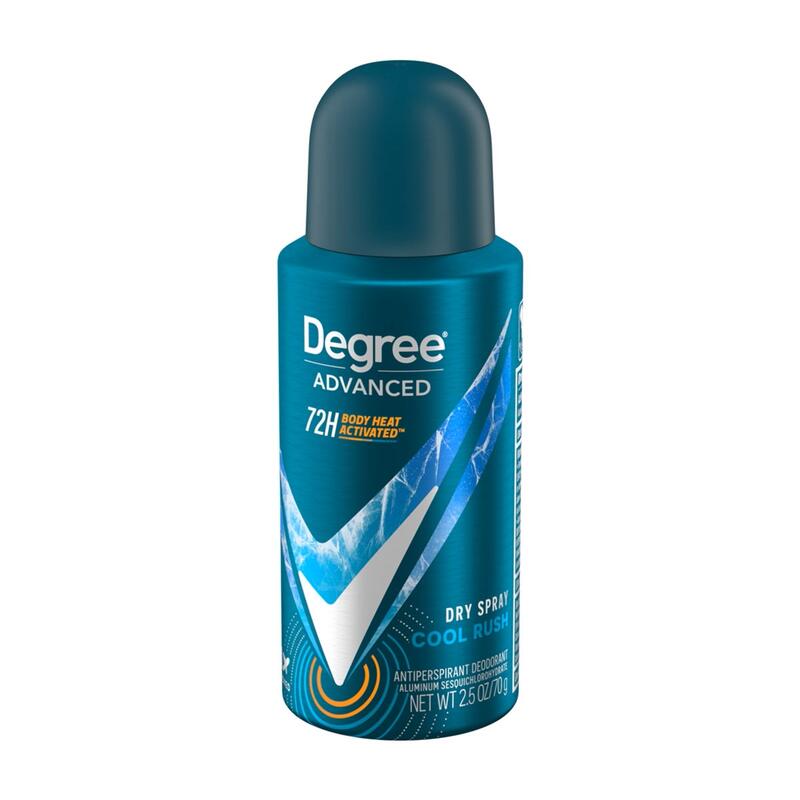Degree Men Antipersiprant Aerosol Adv Cool Rush