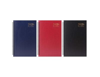 Diary A5 WTV Wiro Value Assorted