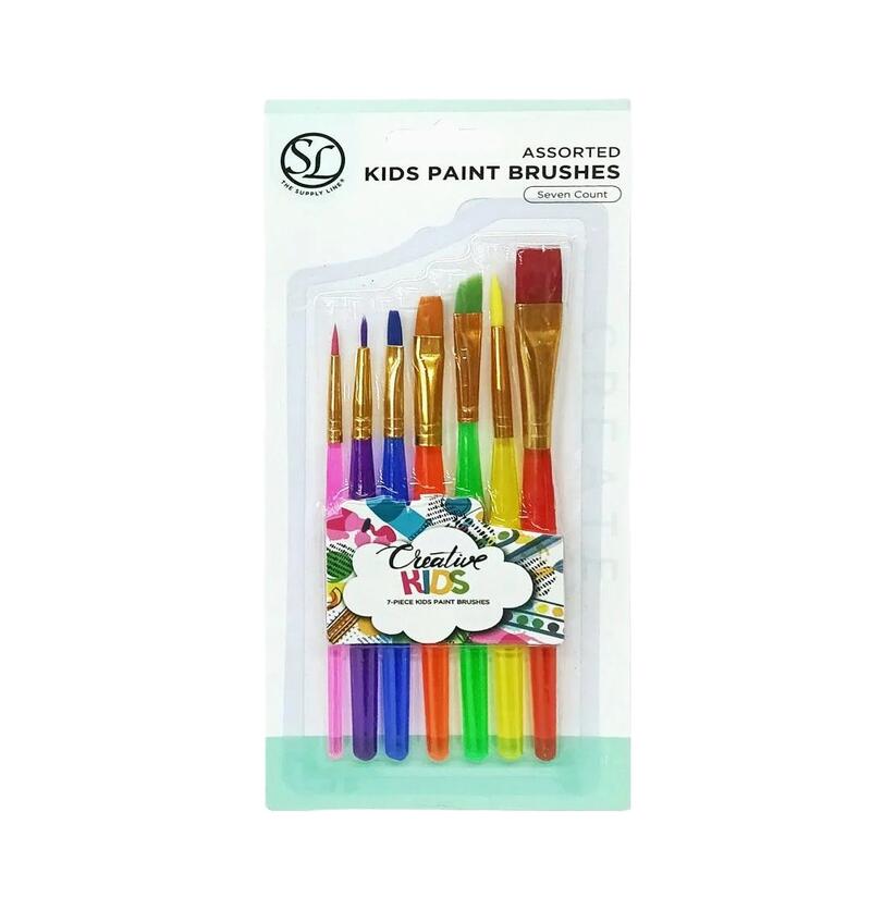 Supplyline Paint Brush Set 7 count