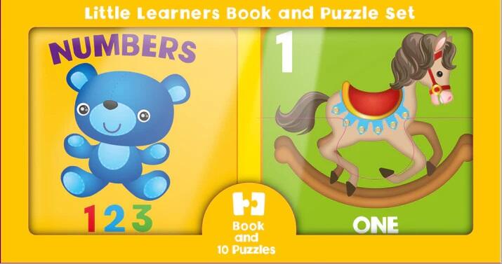 Little Learners Book & Puzzle Set Assorted