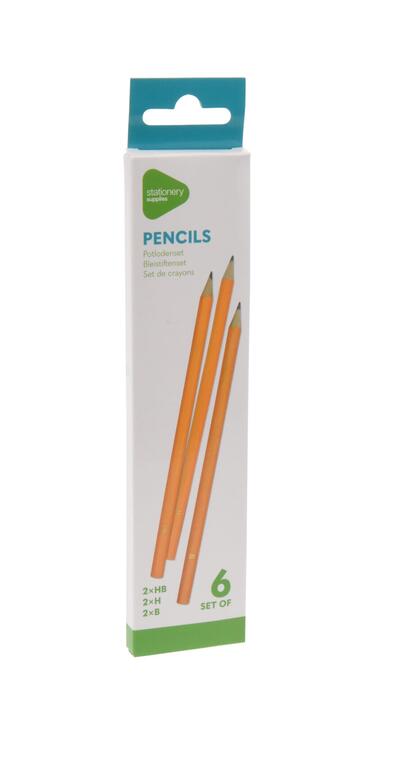 Basic Pencil Set 6 pieces