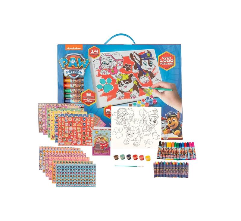 Paw Patrol Creative Coloring Canvas Painting & Activity Set 1142 pieces