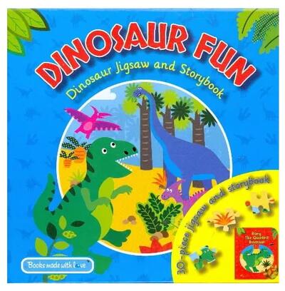 Dinosaur Fun Jigsaw & Storybook