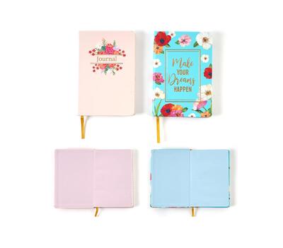 Pu Cover Hot Stamp Book Assorted 5.5
