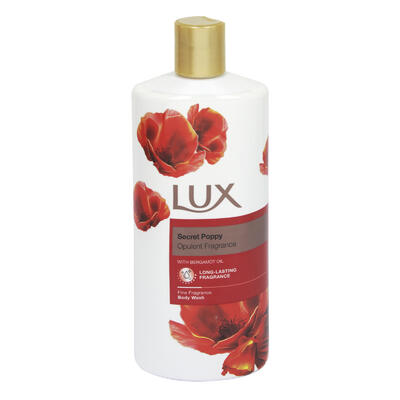 Lux Secret Poppy Body Wash 600ml