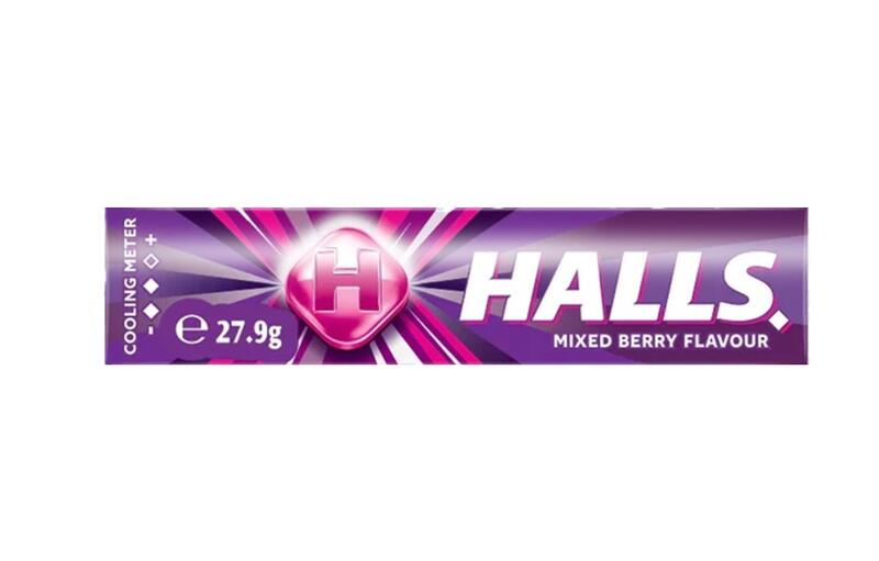 Halls Flavored Candy Mixed Berry 9 count