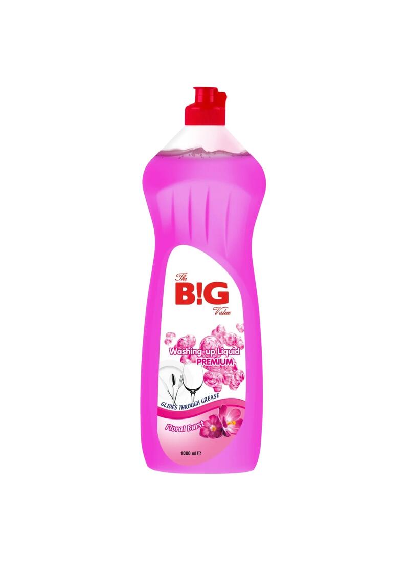 The Big Value Wash Up Liquid Floral 1L