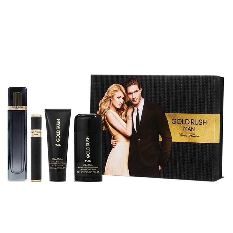 Paris Hilton Gold Rush EDT 4pc Set