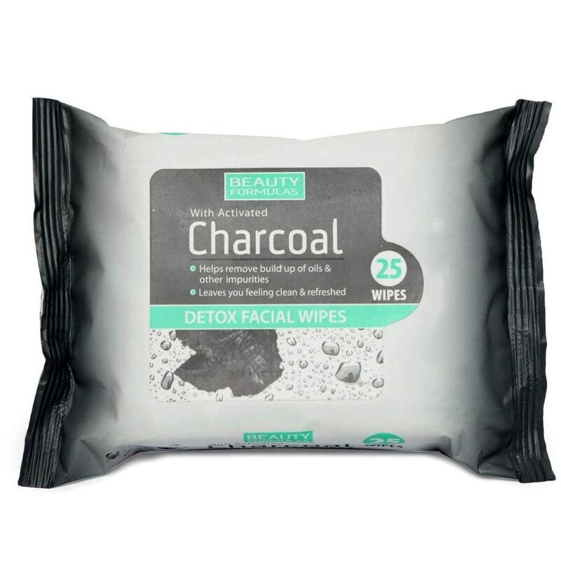 Beauty Formulas Detox Facial Wipes 25 count