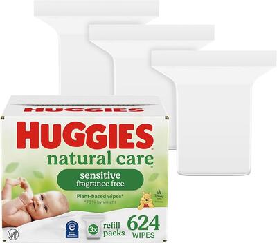Huggies Natural Care Wipes 624ct