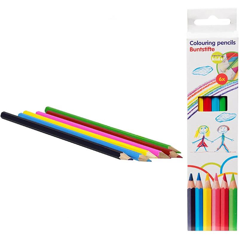Topwrite Colouring Pencil 6pc