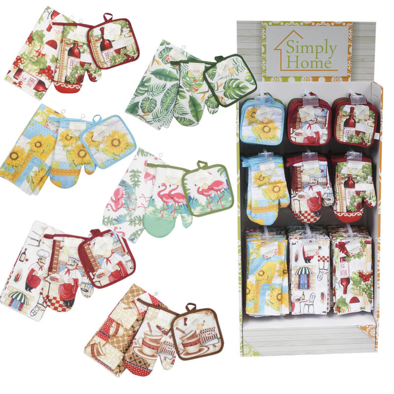 Kitchen Textile Pack Assorted 1 EACH