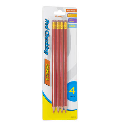 Flomo Pre Sharpened Pencils 4ct