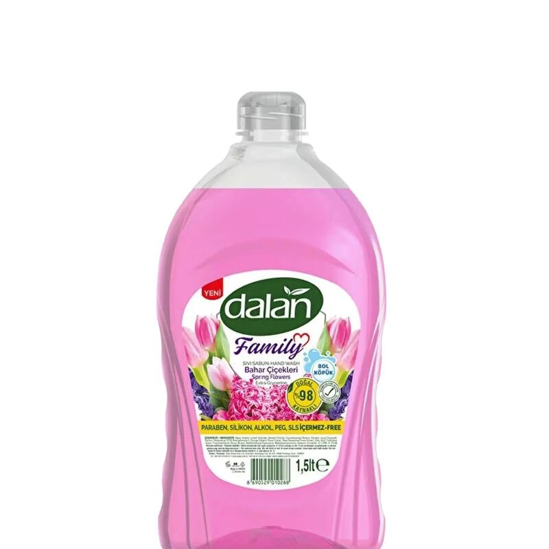 Dalan Family Spring Flower Liquid Soap 1.5Lt
