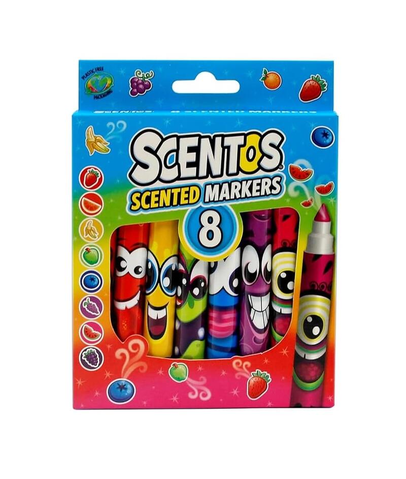Scentos Scented Markers 8 pack