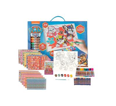 Paw Patrol Creative Coloring Canvas Painting & Activity Set 1142 pieces