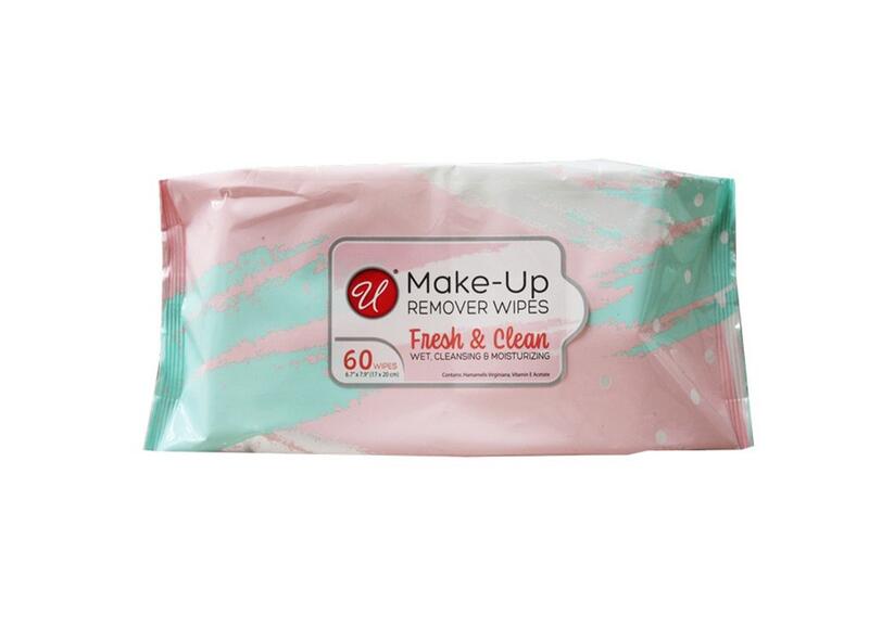 U Make Up Remover Wipes 60 count