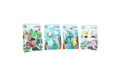 Boys 3D Erasers Assorted 1 count