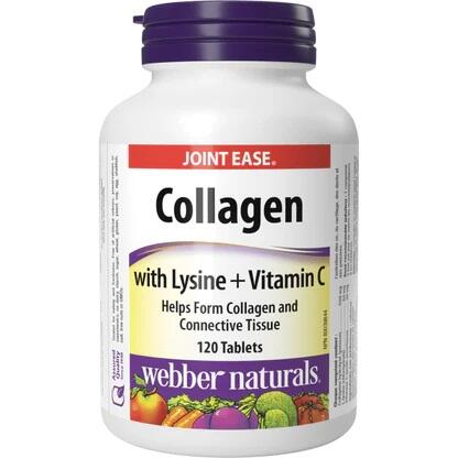 Webber Collagen With Lysine & Vitamin C 120 Tabs