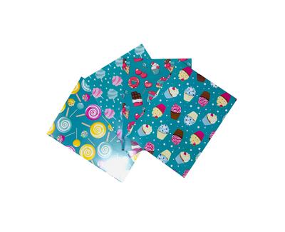 Sweets And Treats Paper Portfolio Assorted 1 count