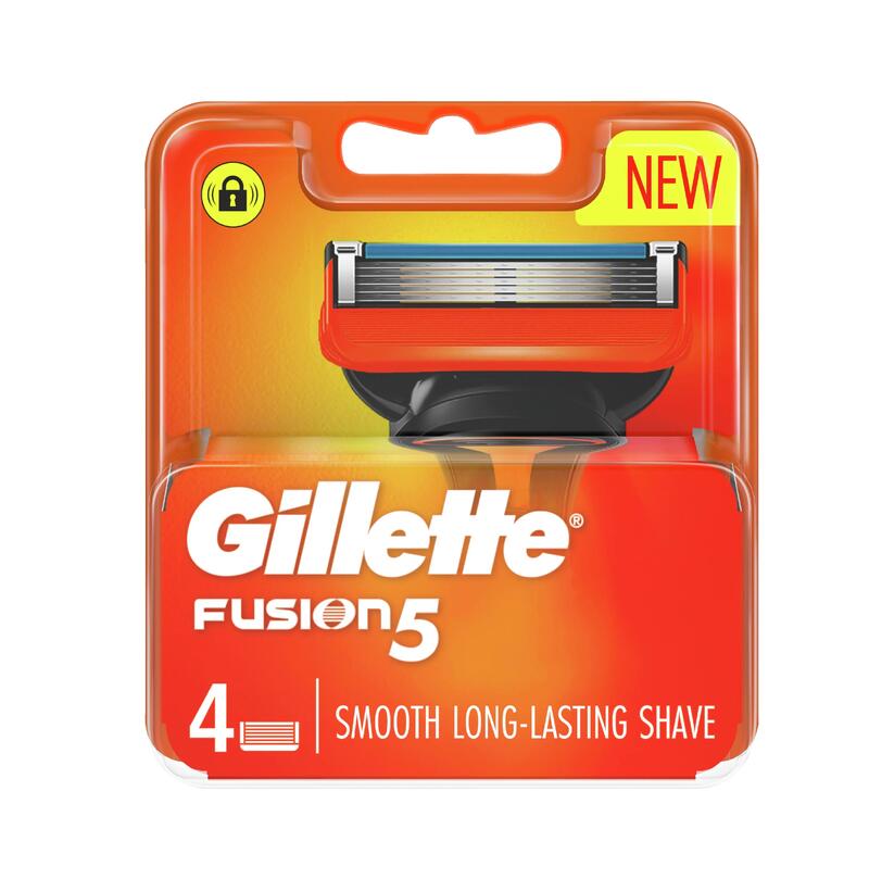 Gillette Fusion 5 Razor Blades Cartridges Refills 4 count