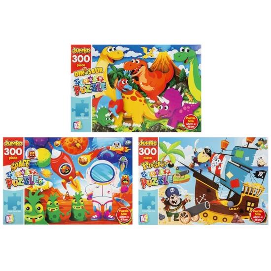 Jumbo Puzzle Assorted 300pc 60x45cm