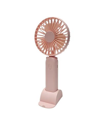 Standing Beauty Fan Blue, Pink, White 1 count