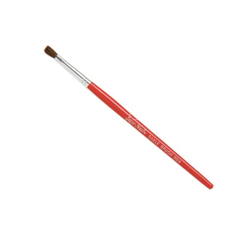 Super Nail Brush #004 Flat 1 count