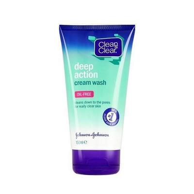 Clean & Clear Deep Action Cream Wash 150ml