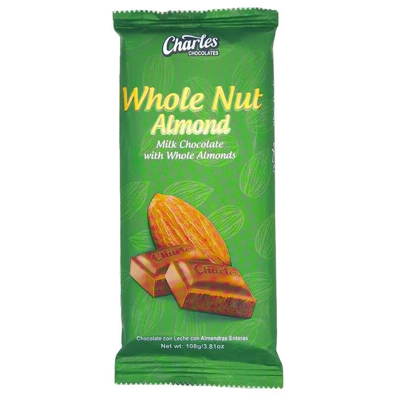 Charles Chocolates Whole Nut Almond 3.81oz