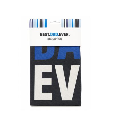 Best Dad Ever Bbq Apron 70x80cm