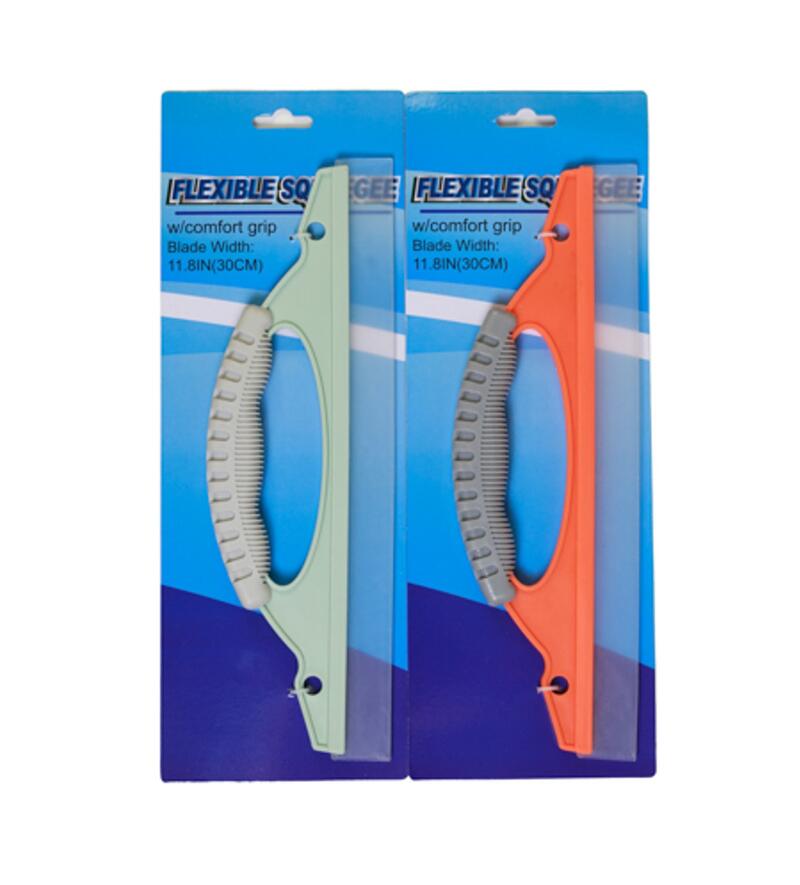 Flexible Squeegee With Comfort Grip Assorted 1 count