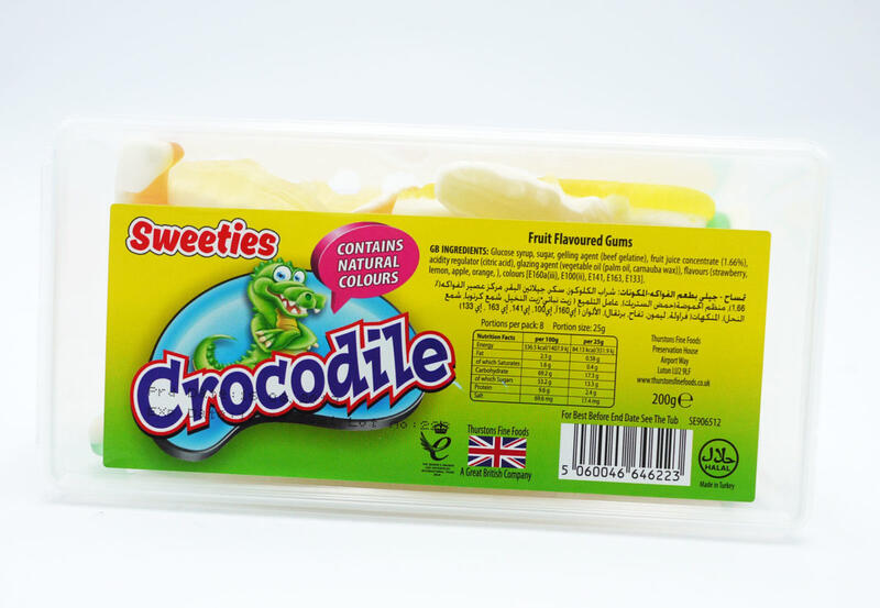 Sweeties Crocodile Tub 200gm