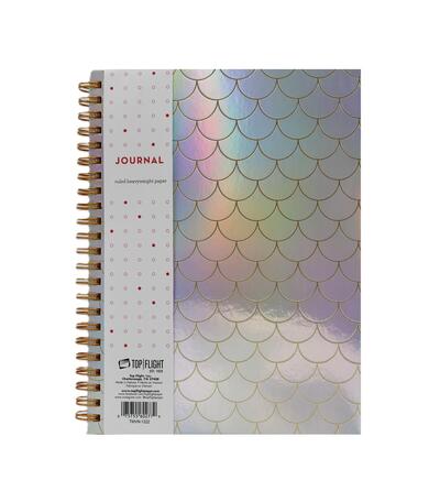 Top Flight Mermaid Spiral Journal
