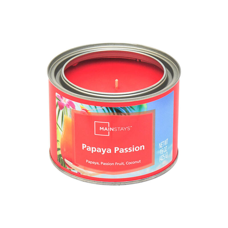Mainstays Papaya Passion Scented Candle 14oz