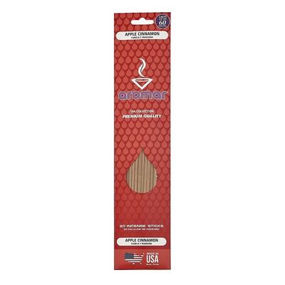 Aromar Incense Sticks Apple Cinnamon 20ct