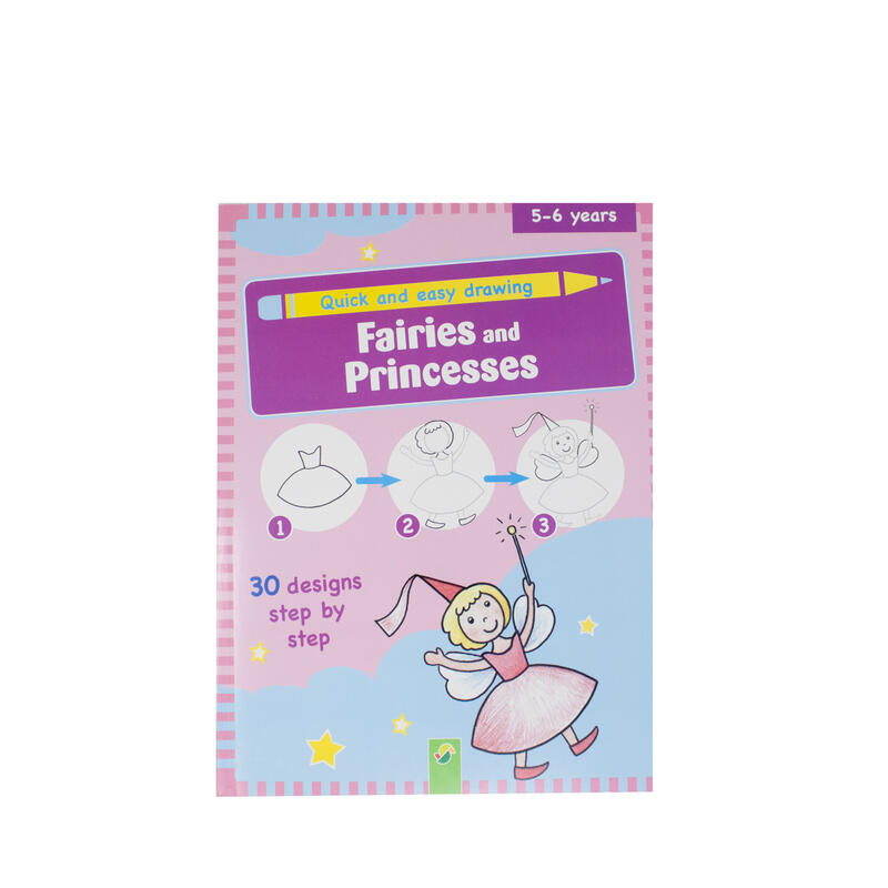 DNR Fairies and Princesses Quick & Easy Drawing Ages 5-6