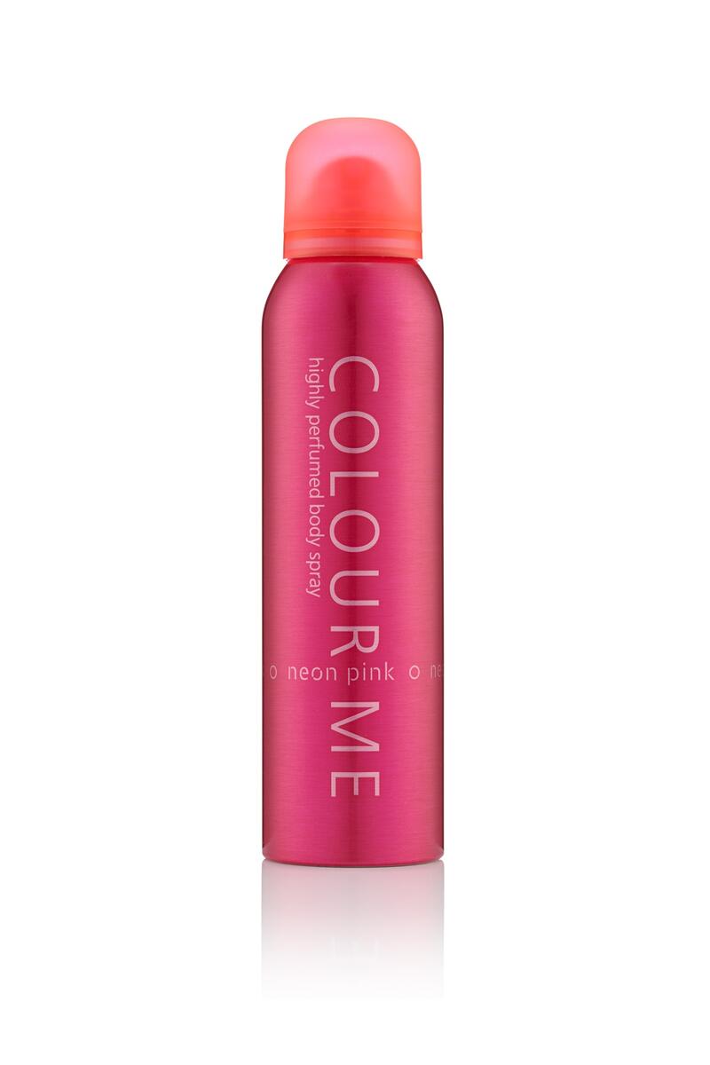 Color Me Neon Pink Body Spray