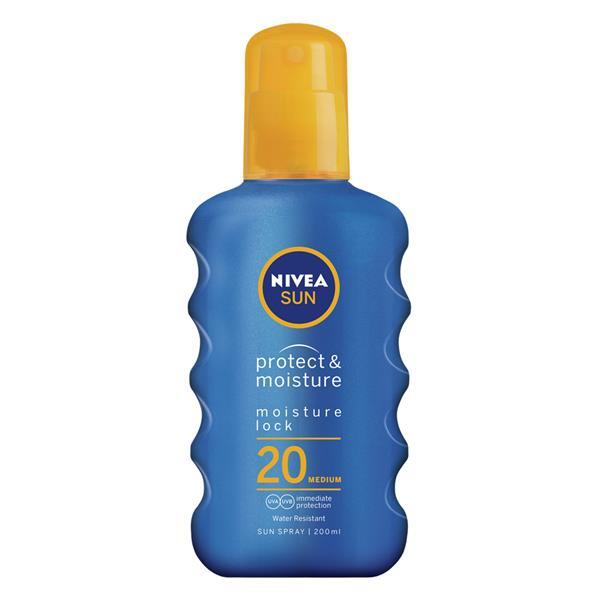 Nivea Sun Protect & Moisture Spray SPF20 200ml