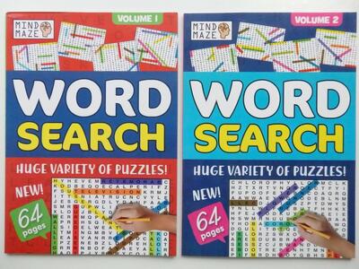 Bumper Word Search Puzzle A4