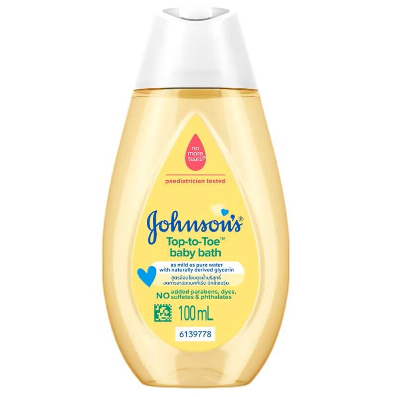 Johnsons Top-To-Toe Baby Bath Wash 100ml