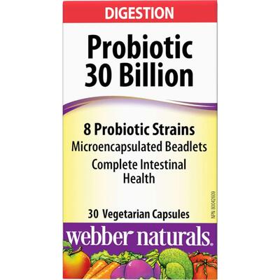 Webber Probiotic 30 Billion Caps 30's