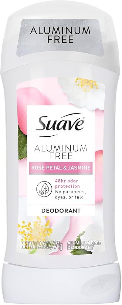 Suave Deodorant Rose Petal & Jasmine 2.6oz