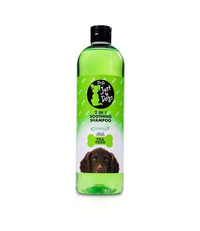 Just 4 Dogs 2 In 1 Soothing Shampoo Tea Tree 500ml
