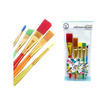 Supplyline Kids Paint Brush 5 pieces