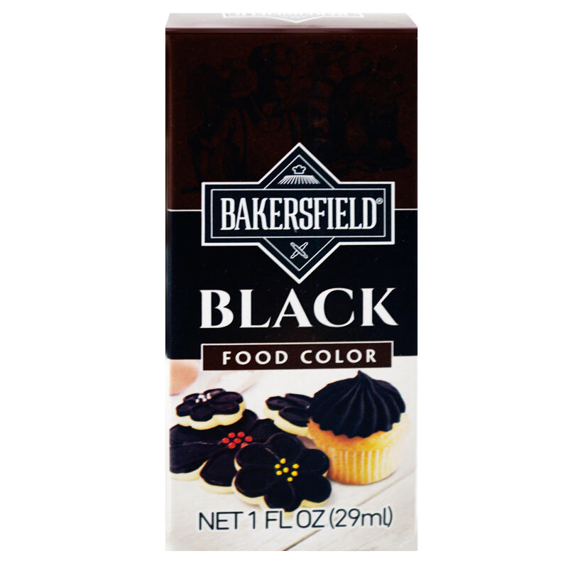 Bakerfield Black Food Color 1oz