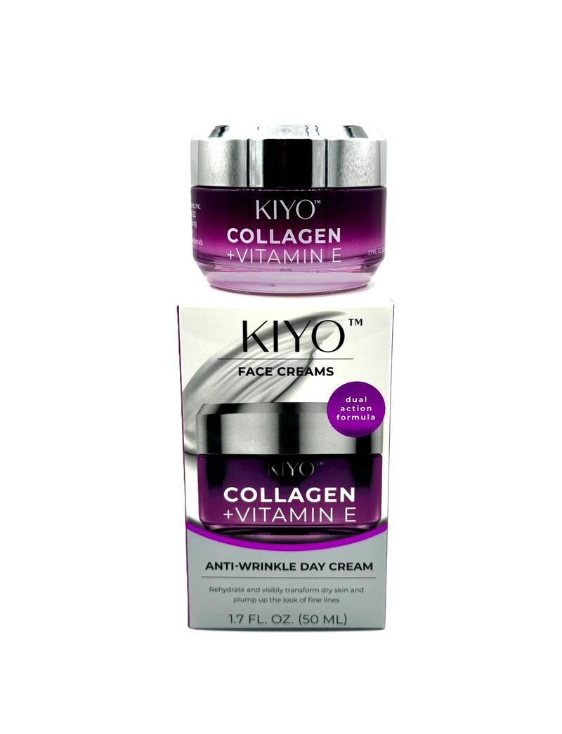 KIYO Collagen And Vitamin E Anti Wrinkle Day Cream 1.7oz