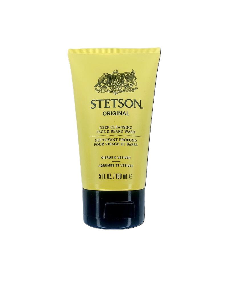 Stetson Men Spirit Deep Cleansing Face And Bread Wash Bergamot And Leather 5oz