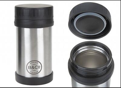B&Co Stainless Steel Food Flask 500ml