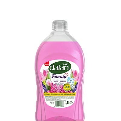 Dalan Family Spring Flower Liquid Soap 1.5Lt